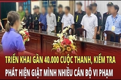 Điểm nóng 3/7: Triển khai gần 40.000 cuộc thanh, kiểm tra phát hiện giật mình nhiều cán bộ vi phạm