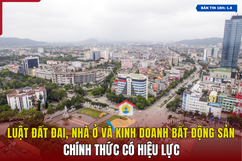 [Bản tin 18h] Luật đất đai, nhà ở và kinh doanh bất động sản chính thức có hiệu lực