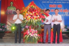 Phó Chủ tịch UBND tỉnh Đầu Thanh Tùng dự “Ngày hội toàn dân bảo vệ an ninh Tổ quốc năm 2024” tại Nga Sơn