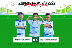 Thắng nhàn, U9 Việt Hùng Thanh Hoá giành vé sớm vào vòng 1/8 Giải Bóng đá U9 toàn quốc 2024