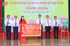 Đảng bộ huyện Như Xuân kỷ  niệm 75 năm thành lập