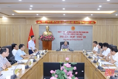 Thống nhất chương trình kỳ họp thứ 23 HĐND  tỉnh nhiệm kỳ 2021-2026