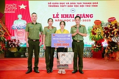 Tuổi trẻ Công an tỉnh triển khai Đề án “Cùng em tới trường”