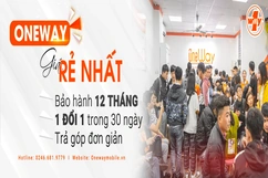 Cuối năm sắm MacBook mới, giá tốt bất ngờ chỉ có tại Oneway