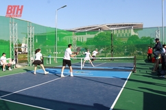 Khai mạc Giải Pickleball Truyền hình Thanh Hóa - Doanh nhân trẻ lần thứ nhất năm 2024