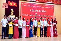 Quan tâm phát triển nguồn lực trẻ cho Đảng