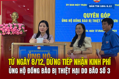 [Bản tin 18h] Từ ngày 8/12, dừng tiếp nhận kinh phí ủng hộ đồng bào bị thiệt hại do bão số 3