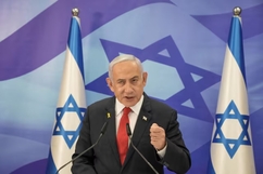 Thủ tướng Israel Benjamin Netanyahu chuẩn bị hầu tòa