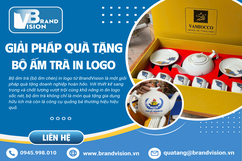 Bộ ấm trà in logo - Giải pháp quà tặng doanh nghiệp chất lượng từ BrandVision