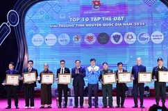 10 tập thể đạt Giải thưởng Tình nguyện Quốc gia 2024: Hành động vì cộng đồng