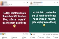 Bác thông tin “nhận hơn 50 triệu đồng từ tố giác vi phạm giao thông”