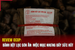 [REVIEW OCOP] -  Bánh bột lọc Sơn Ân: Mộc mạc nhưng đầy sức hút