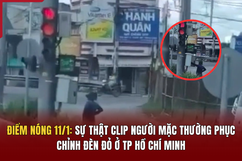 Điểm nóng 11/1: Sự thật clip người mặc thường phục chỉnh đèn đỏ ở TP Hồ Chí Minh