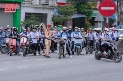 Bảo đảm an toàn giao thông trường học trên các tuyến quốc lộ