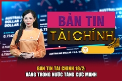 Bản tin Tài chính 18/2: Vàng trong nước tăng cực mạnh