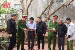 Xây dựng Công an phường Tào Xuyên điển hình, kiểu mẫu về an ninh, trật tự và trật tự đô thị