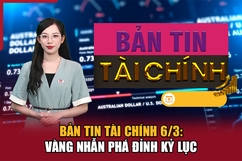 Bản tin Tài chính 6/3: Vàng nhẫn phá đỉnh kỷ lục