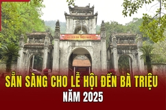 Sẵn sàng cho Lễ hội Đền Bà Triệu năm 2025