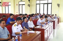 Hải đoàn 128 ủng hộ kinh phí m m88 nông thôn mới tại xã Quảng Trường