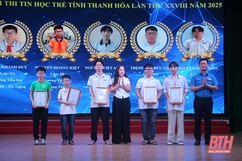 Bế mạc và trao giải Hội thi Tin học trẻ toàn tỉnh lần thứ XXVIII năm 2025