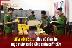 Điểm nóng 24/5: Công bố hình ảnh thực phẩm chức năng chứa chất cấm