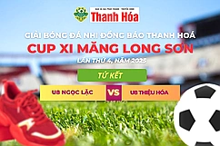 TRỰC TIẾP: U8 NGỌC LẶC - U8 THIỆU HÓA