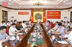Ban Thường vụ Tỉnh ủy cho ý kiến vào việc tổ chức vận hành thử nghiệm hoạt động của các cơ quan Đảng, HĐND, UBND xã, phường mới