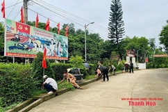 Chung sức xây dựng nông thôn mới ở Ngọc Lặc