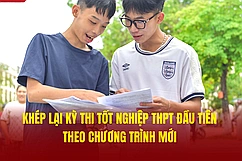Khép lại kỳ thi tốt nghiệp THPT đầu tiên theo chương trình mới