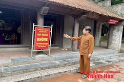 Xây dựng nếp sống văn minh  tại  các  di  tích