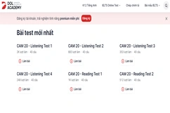 IELTS Online Test tại DOL Academy – Luyện thi chuẩn quốc tế ngay tại nhà