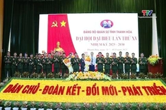 Đại hội đại biểu Đảng bộ Quân sự tỉnh Thanh Hóa lần thứ XV