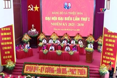 Đại hội đại biểu đảng bộ xã Thiệu Hoá lần thứ I, nhiệm kỳ 2025 – 2030