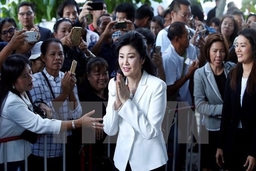 Cựu Thủ tướng Thái Lan Yingluck Shinawatra ra tòa để lấy lời khai