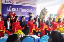 BIDV - Chi nhánh Thanh Hóa khai trương phòng giao dịch Quảng Xương