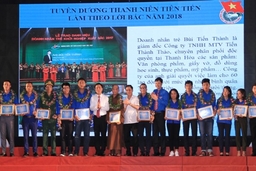 Tuyên dương 50 thanh niên tiên tiến làm theo lời Bác