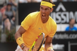 Hạ Zverev, Nadal lần thứ 8 đăng quang Rome Master