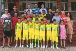 Đội bóng đá U11 Thanh Hóa xuất sắc giành vé tham dự vòng chung kết Giải bóng đá Hội khỏe Phù Đổng toàn quốc