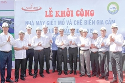 Khởi công Nhà máy giết mổ, chế biến gia cầm xuất khẩu VIET AVIS