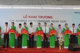 Khai trương Chi nhánh Vietcombank Nghi Sơn