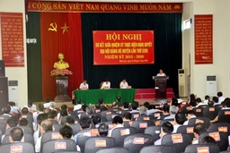 Sơ kết giữa nhiệm kỳ thực hiện Nghị quyết Đại hội Đảng bộ huyện Hậu Lộc