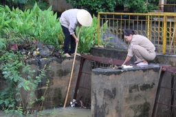 Huyện Triệu Sơn nạo vét  41.634m2 đất đá trên các tuyến kênh tiêu