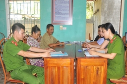 Công an huyện Như Thanh làm theo Bác từ những việc làm cụ thể