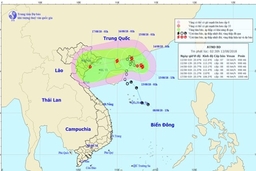 Áp thấp nhiệt đới có khả năng mạnh lên thành bão