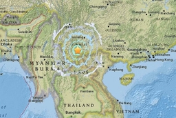 USGS: Động đất mạnh 5,6 độ tại tỉnh Vân Nam của Trung Quốc