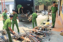 Công an huyện Bá Thước tăng cường công tác bảo đảm an ninh trật tự trên địa bàn