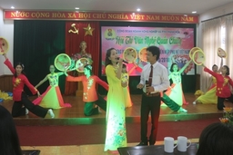 Hội thi văn nghệ quần chúng chào mừng kỷ niệm 88 năm ngày thành lập Hội Liên hiệp Phụ nữ Việt Nam