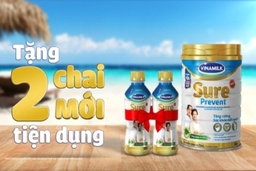 Vinamilk Sure Prevent Chai mới - Món quà sức khoẻ gửi trọn yêu thương