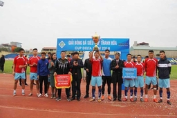 Đội FC Đông Thọ giành Siêu cúp bóng đá Thanh Hóa – Cúp Delta 2018