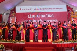 Khai trương Agribank Bắc Thanh Hóa